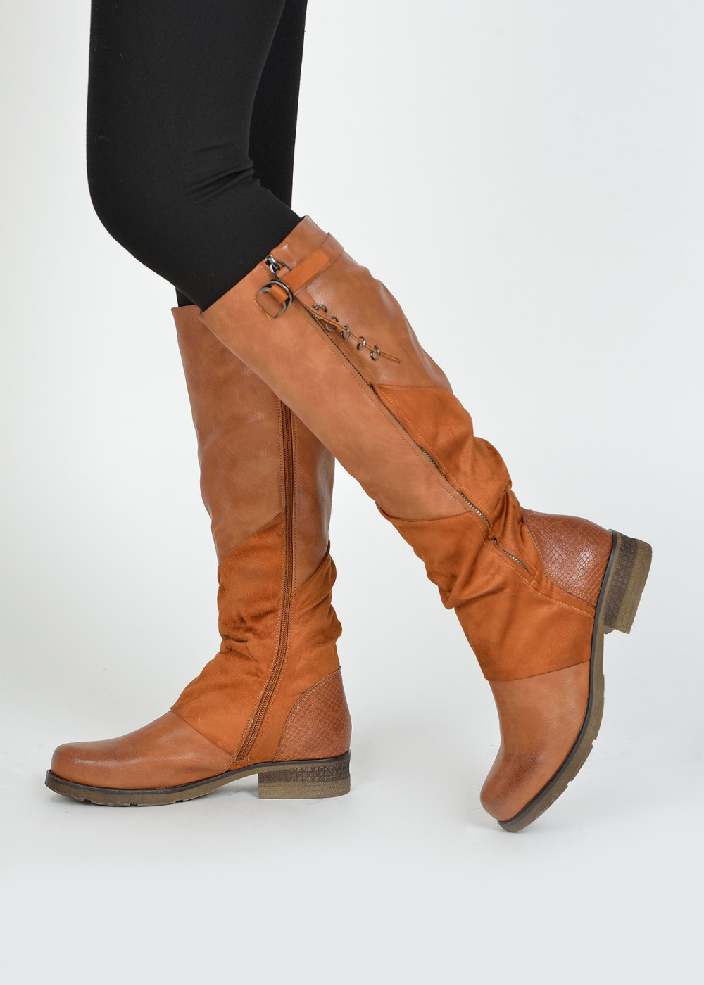 Rustic cheap riding boots