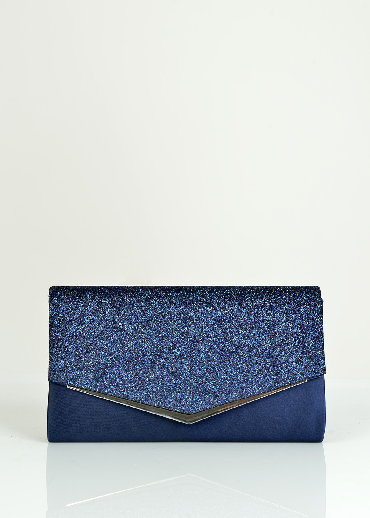 Navy and rose gold clutch cheap bag