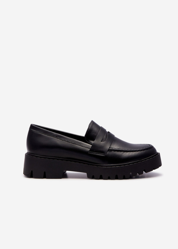 Black penny loafers 3