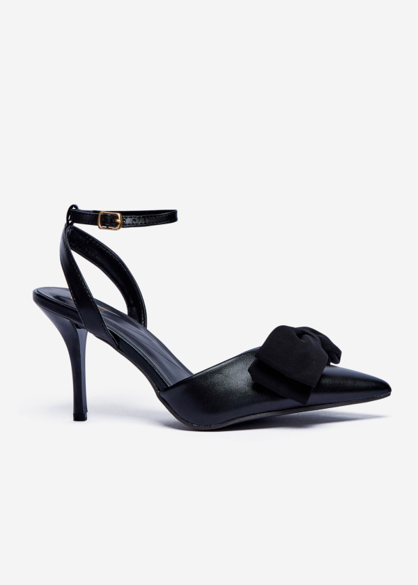 Black Pointed-Toe Stilleto 3